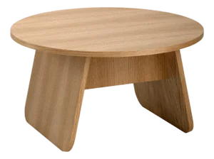 Oak Veneer Oiled Momoko Side Table from Emko