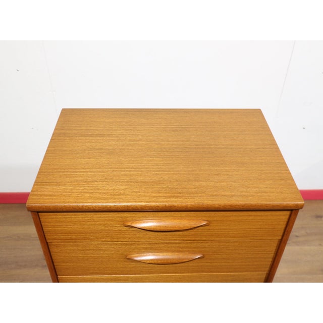 Mid Century Modern Vintage Teak British Dresser Drawers by Austinsuite For Sale In Greensboro - Image 6 of 12