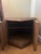 Chestnut 1970s Vintage Hexagonal Side Table For Sale - Image 8 of 9