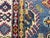 Blue Kazak Wool Rug With Three Medallions and Ivory Border, 3'4" X 4'10" For Sale - Image 10 of 14