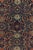 Navy ground, rusty red border early 20th century Persian Mahal Sultanabad rug. Very good condition overall. Pictures shown...