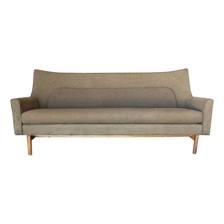 Mid-Century Model 98632 Arched Wing Back Sofa Attributed to Lawrence Peabody for Nemschoff For Sale