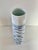 1980s Vintage Gump's Blue & White Tall Ceramic Vase For Sale - Image 5 of 9