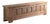 Low Antique Polychrome Carved Pine Sideboard, Xinjiang, China, 1900 For Sale