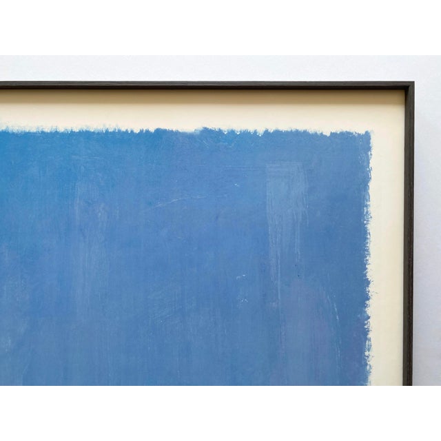Mark Rothko Vintage 1984 Modernist Lithograph Print Framed Abstract Expressionist Extra Large Exhibition Poster " Untitled " 1969 For Sale - Image 9 of 14