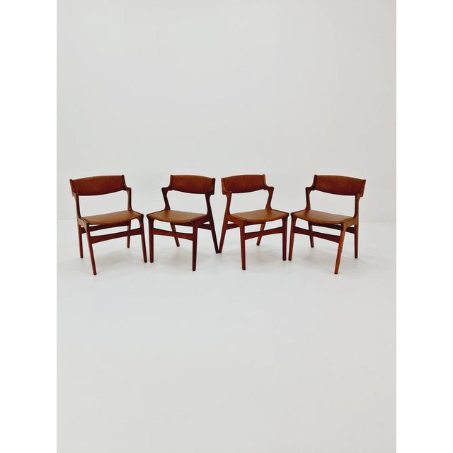 Mid-Century Danish Teak Dining Chairs by Nova, 1960s, Set of 4 For Sale - Image 11 of 11