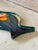 Bring a splash of coastal charm to your entertaining with this vintage hand-painted papier-mâché fish serving tray,...