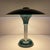 Vintage metal green desk lamp bauhaus style made in germany in the 1930s. in good vintage condition, the paint is...
