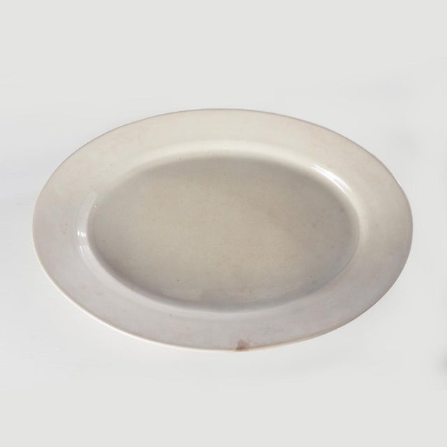Traditional Antique Ironstone Platters - Set of 8 For Sale - Image 3 of 18