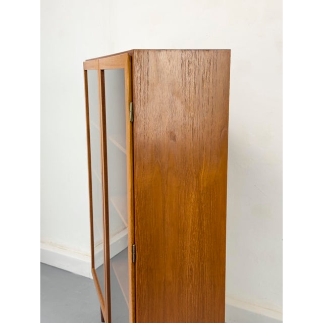 Teak Cabinet with Glass Doors from Omann Jun, 1960s For Sale - Image 17 of 18