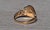 The Lithonia: Ladies Yellow Gold Engraved Signet Ring For Sale In Philadelphia - Image 6 of 10