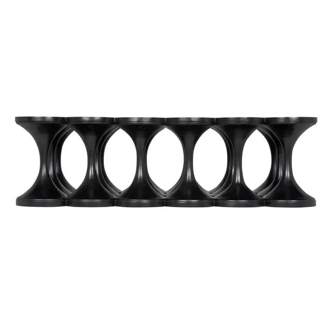 A dazzling display of design virtuosity, the artisan crafted Jericho coffee table features mahogany that is finished in...