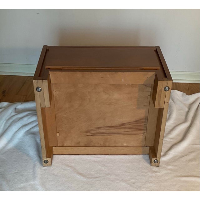 Pair of Vintage Mid Century Modern Nightstands Russell Wright Conant Ball For Sale - Image 10 of 12