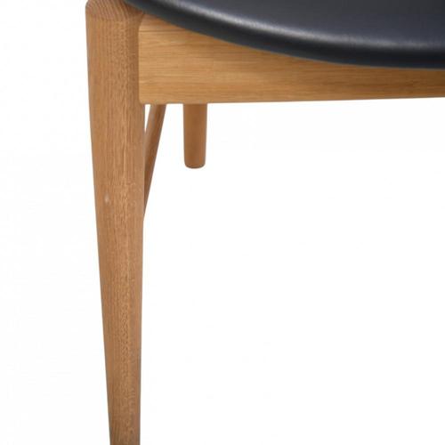 Wood Reading Chair in Oak and Walnut by Finn Juhl, 2020 For Sale - Image 7 of 17