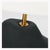Hable by Visual Comfort Studio Hable Cadley Table Lamp in Rough Black Ceramic For Sale In Greenville, SC - Image 6 of 7