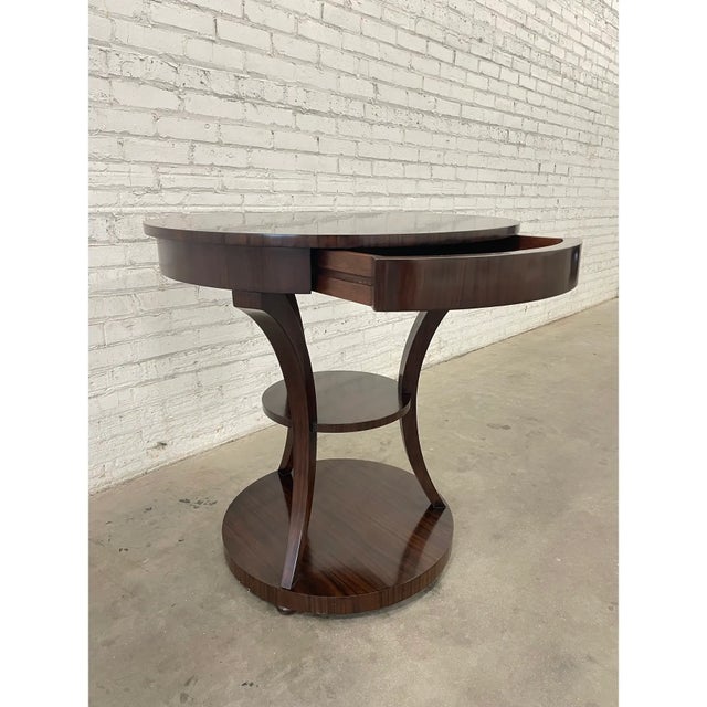 Striking side table designed by Kerry Joyce for Dessin Fournir. The Jordan side table is handmade in Los Angeles of...