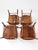Antique Crocker Bentwood Dining Chairs Set 4 For Sale - Image 12 of 16