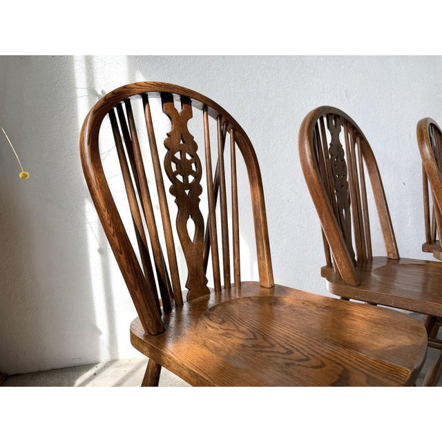 Windsor Chairs, 1890s, Set of 4 For Sale - Image 4 of 18