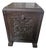 Petite Early 20th Century English Coal Bin Accent Table or Magazine Storage Rack For Sale