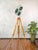 White and Green Operating Hospital Floor Spotlight by Heraeus Hanaulux, London, 1990s For Sale - Image 3 of 18