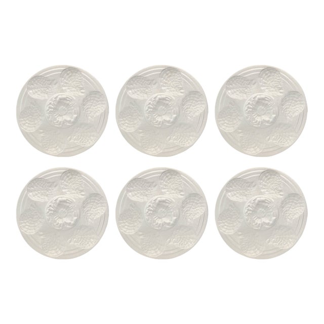 Antique French Sarreguemines Oyster Plate W/ Crab For Sale