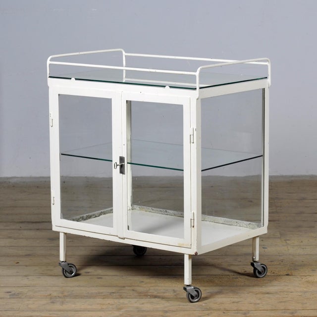Mid-Century Medical Trolley, 1940s For Sale - Image 11 of 11
