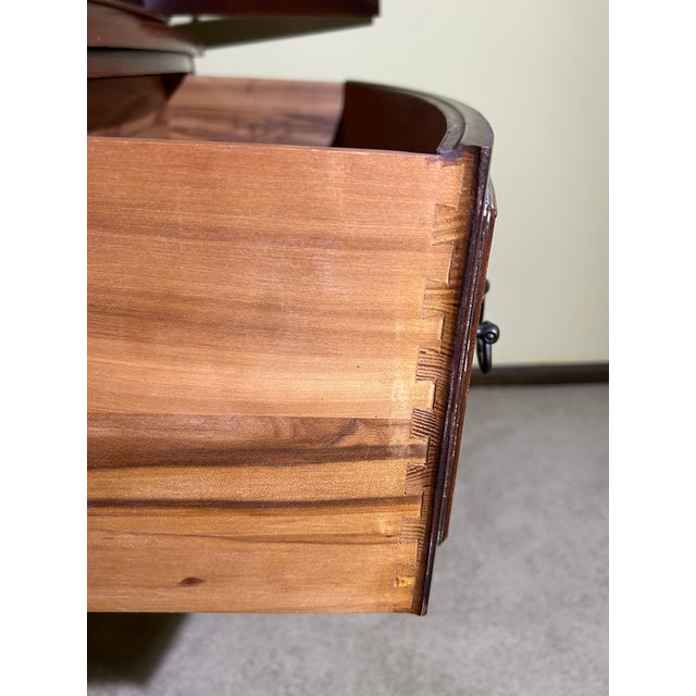 Antique Mahogany Curio Cabinet For Sale - Image 10 of 18