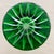 Emerald Vintage 1960s West German Cut-to-Clear Emerald Crystal Vase - 3.25 LBS For Sale - Image 8 of 12