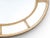 Gold Authentic Friedman Brothers Adams Style Segmented Oval Gilt Mirror For Sale - Image 8 of 13