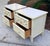 Ornamental & Decorative Materials Pair of Faux Bamboo Woven Rattan Nightstands For Sale - Image 7 of 12