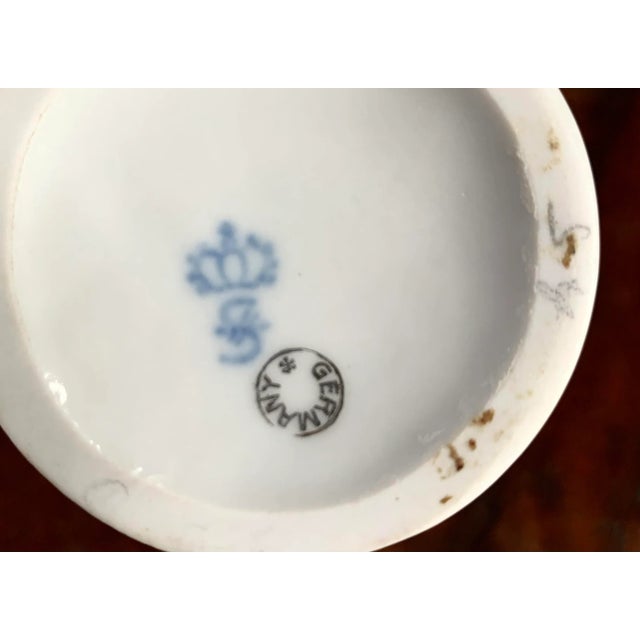 Antique Dresden Porcelain Figurine Ballerina Dancer in Lace Tutu, Early-1990s by Germany’s Sitzendorf For Sale - Image 9 of 10