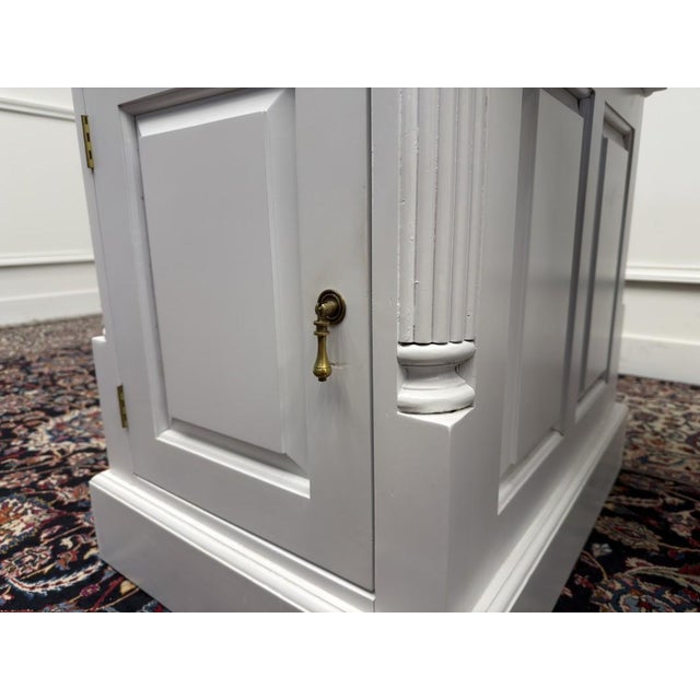 English White Chesterfield Desk For Sale - Image 13 of 18