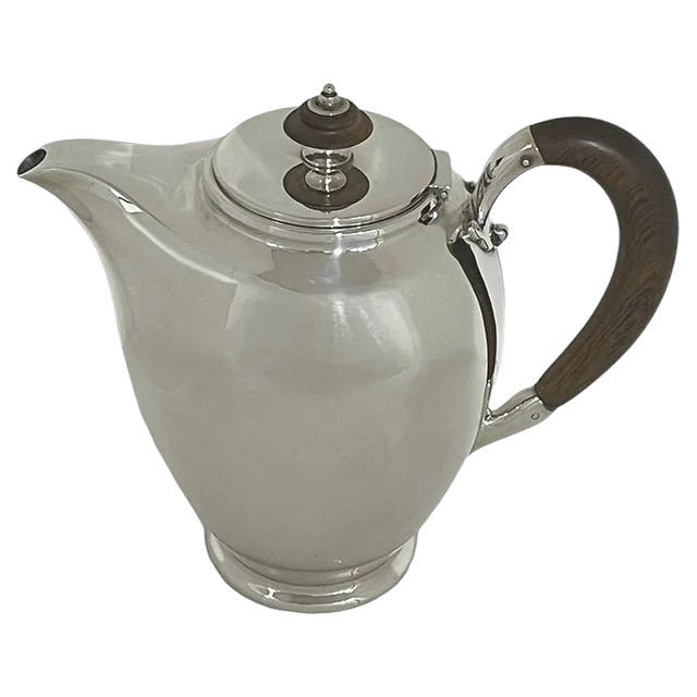Vintage Coffeepot in Sterling Silver, 1940 For Sale