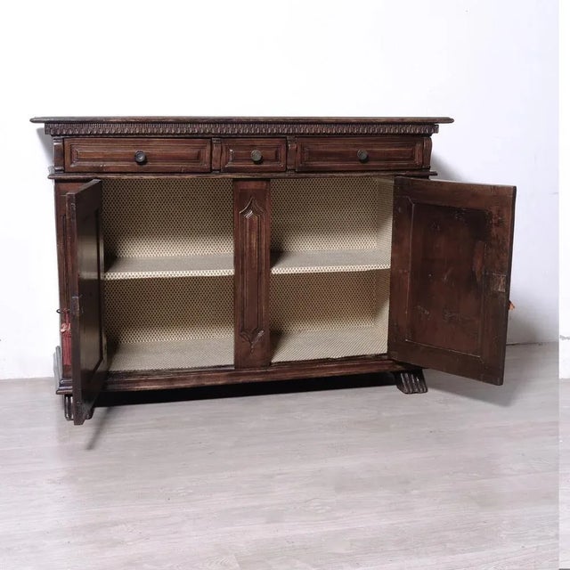 Early 19th Century Wooden Sideboard, Italy For Sale - Image 4 of 18