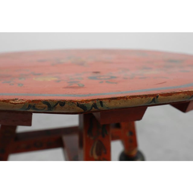 Early 19th Century Hindeloopen Side Table, the Netherlands For Sale - Image 9 of 13