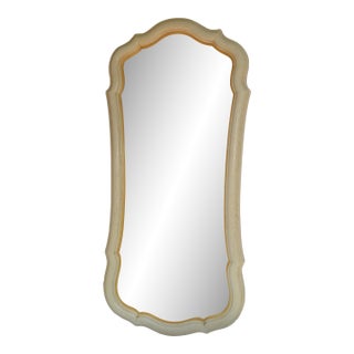 1970 John Widdicomb Attributed Wall, Console, Dresser Mirror Hollywood Regency For Sale