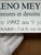 1990s Pedro Moreno Meyerhoff, Peintures Et Dessins, 1992, Exhibition Poster, Printed in France For Sale - Image 5 of 9