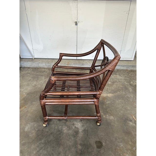 2000s McGuire Target Back Chair For Sale In Los Angeles - Image 6 of 12