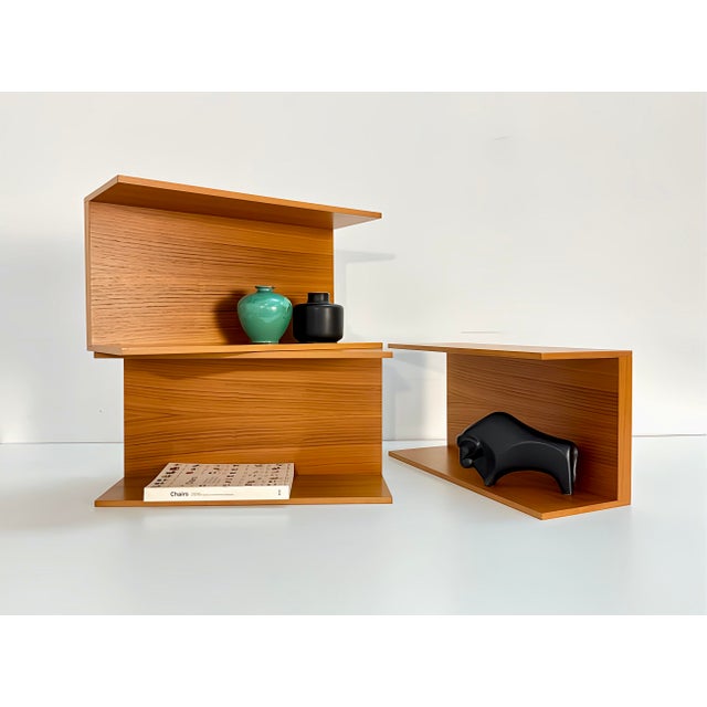 Small Teak U-Profile Shelf by Walter Wirtz for Wilhelm Renz, 1960s For Sale - Image 17 of 18
