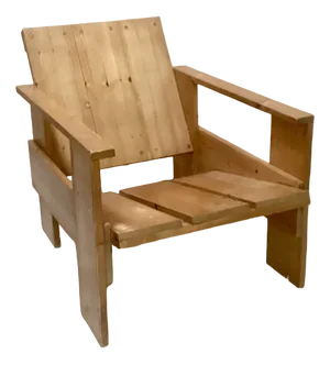 Crate Chair by Gerrit Thomas Rietveld, 1960s