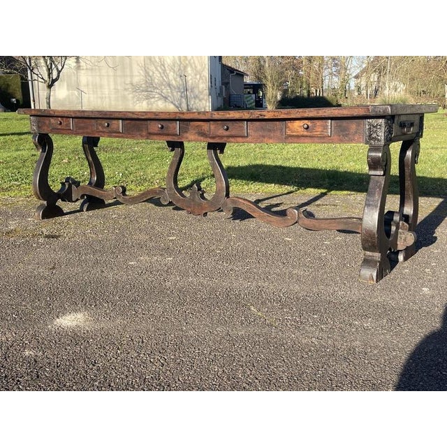 Farmhouse Dining Room Table For Sale - Image 9 of 9