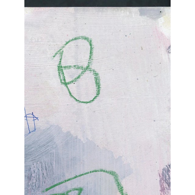 Paper "Wd967" Abstract Work on Paper by M. P. Landis - Warehouse Drawing Series For Sale - Image 7 of 9