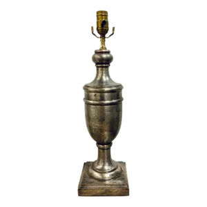 Italian Antique Liver Finished Urn Table Lamp