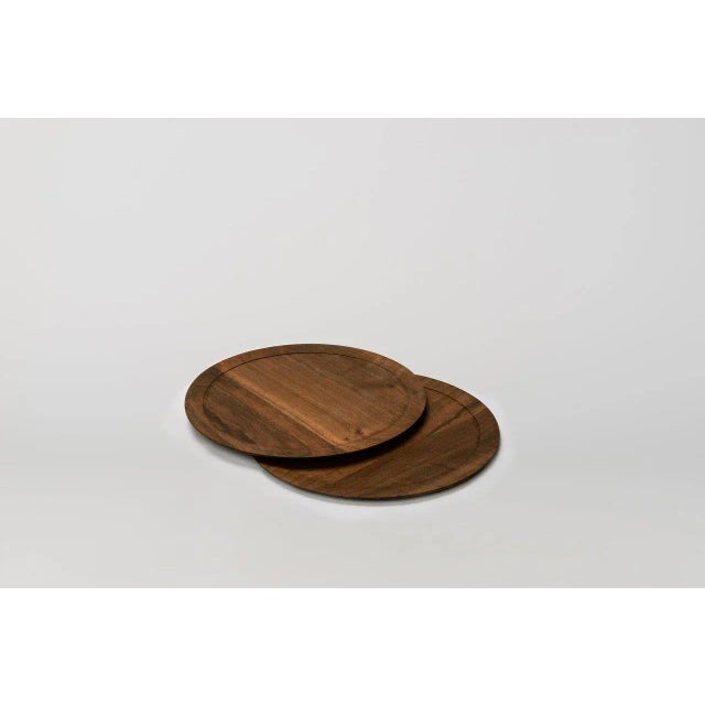Tray in Walnut and Laminate by Stilleben For Sale - Image 4 of 4
