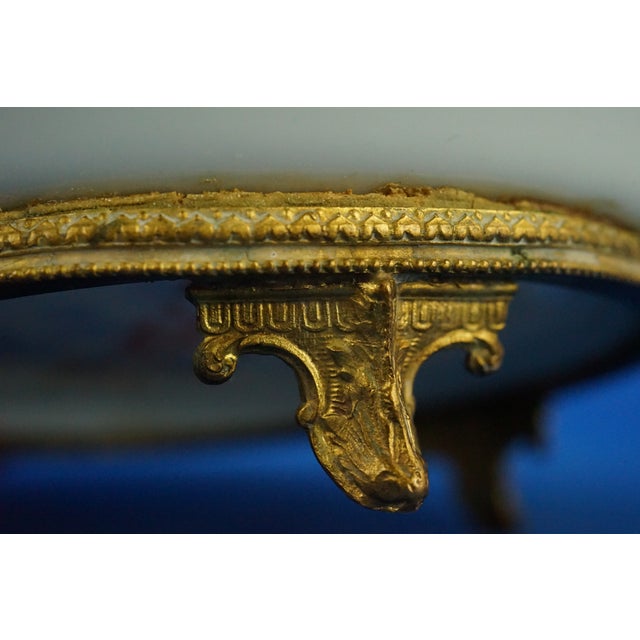 Vintage Porcelain and Bronze Ashtray by Le Tallec Paris, 1920s For Sale - Image 12 of 18