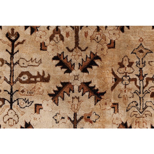 Textile Indian Agra Rug For Sale - Image 7 of 7