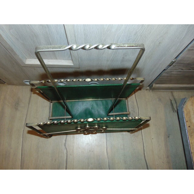 Industrial Magazine Rack, 1950s For Sale - Image 3 of 6