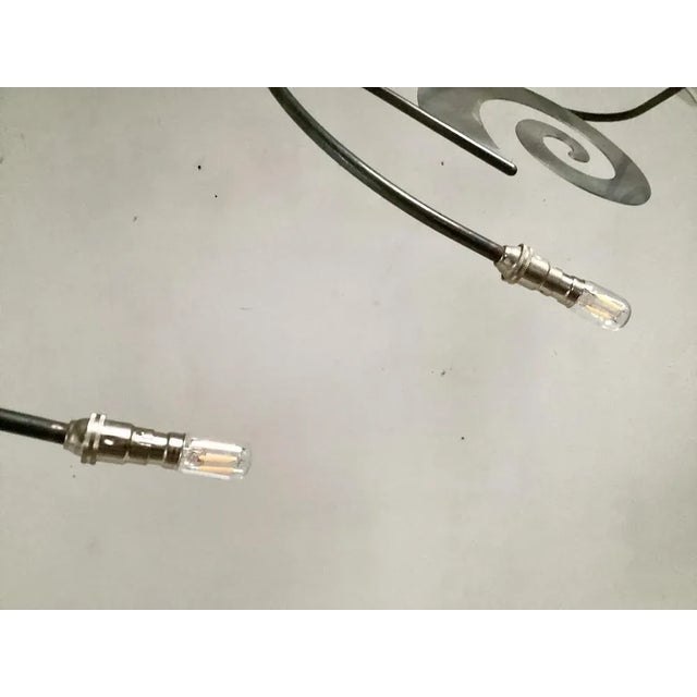 Chandelier by Maroeska Metz, 1980s For Sale - Image 10 of 11