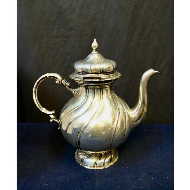 Late 19th Century Late 19th Century Continental 800S Tea Pot For Sale - Image 5 of 10