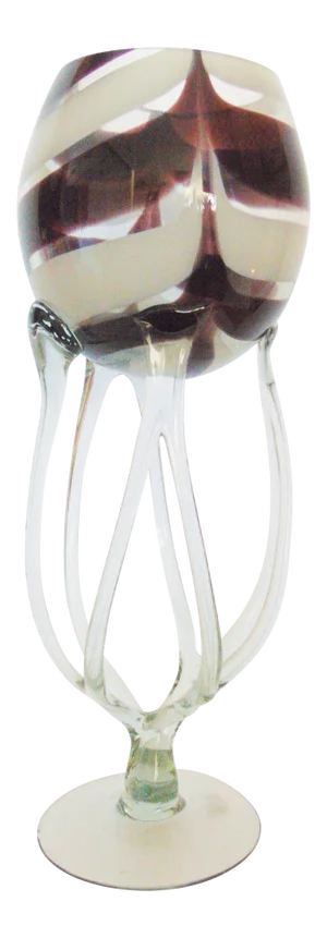 Polish Mid-Century Art Glass Vase